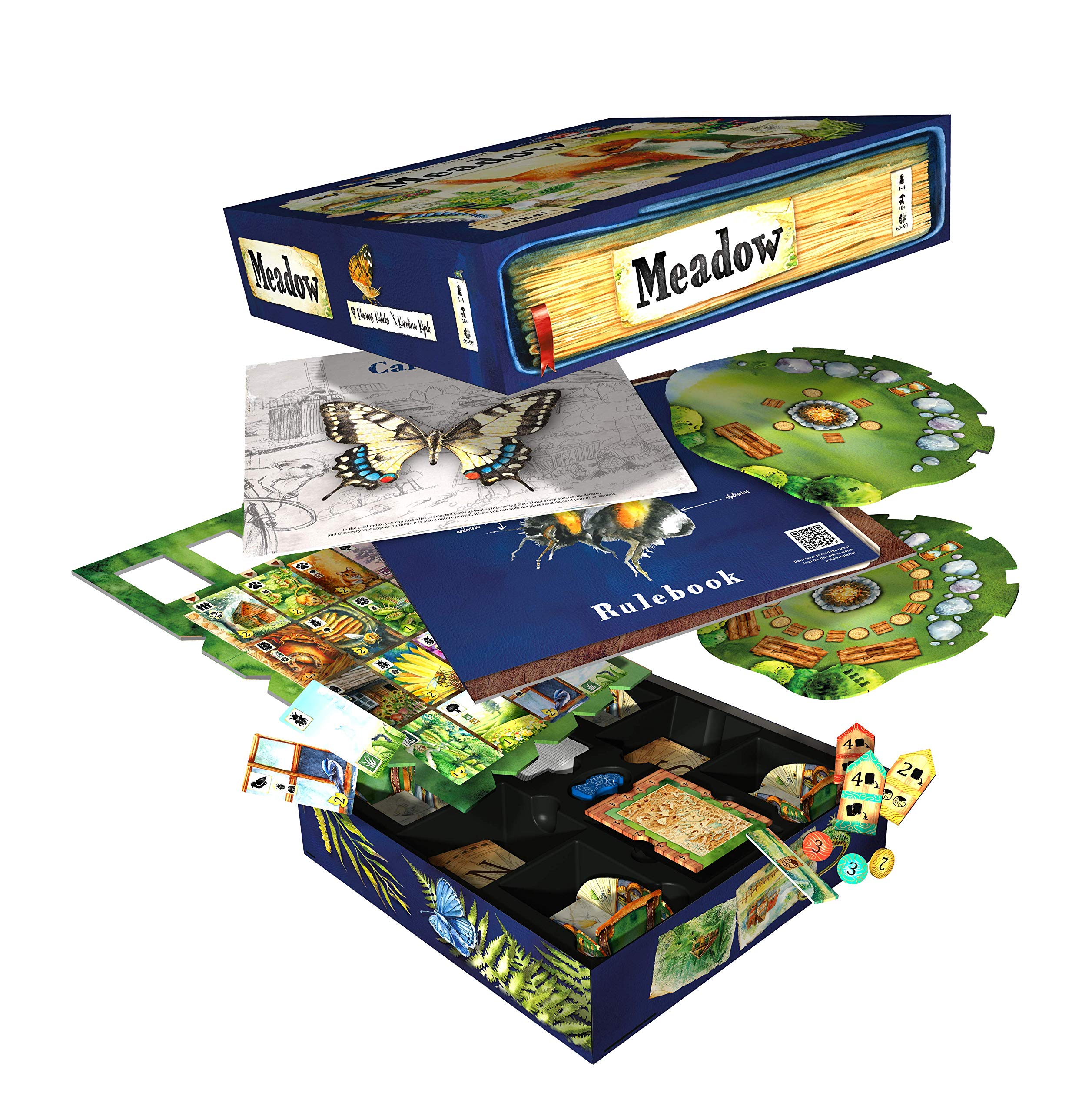 Asmodee Meadow, gra planszowa, 1-4 graczy, 10+ lat, wydanie włoskie