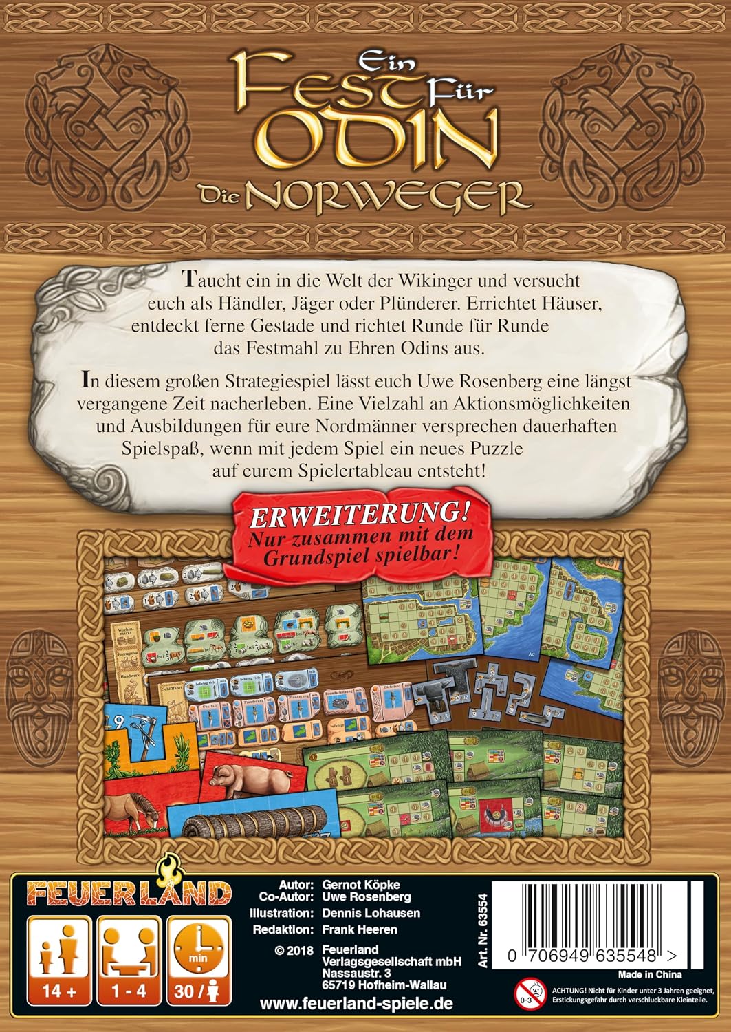 Ein Fest für Odin - Die Norweger (Spiel-Zubehör)