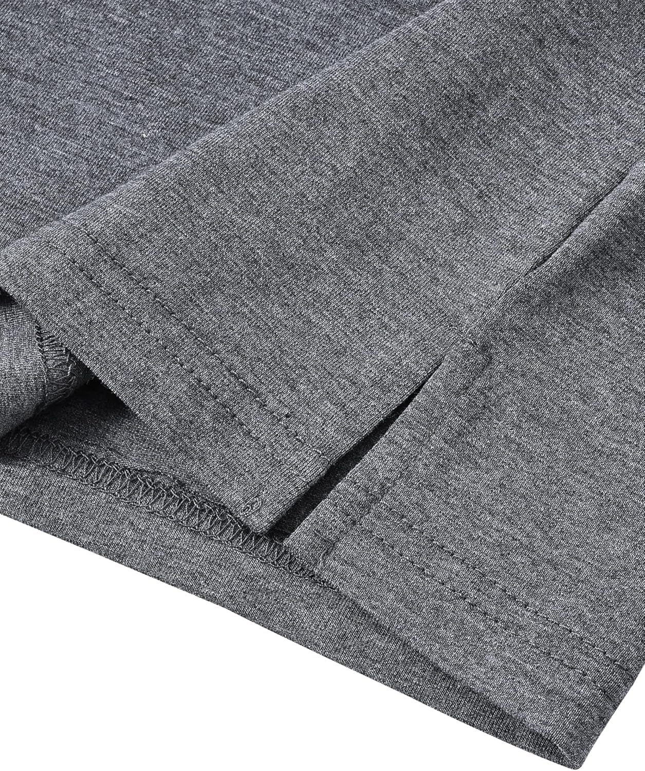 MoFiz Men's Pajama Sleepwear Lounge Loungewear Cotton Modal PJS Button Down Shirts with Pocket - Image 6