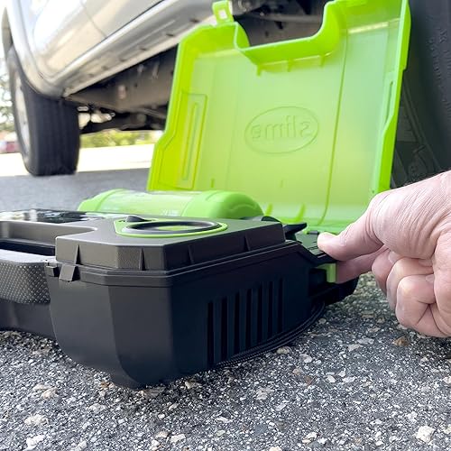 Miniatura 8 de Slime 10189 Cartucho de repuesto de sellador solo para el kit de reparación de neumáticos planos de camión, 22 onzas, verde