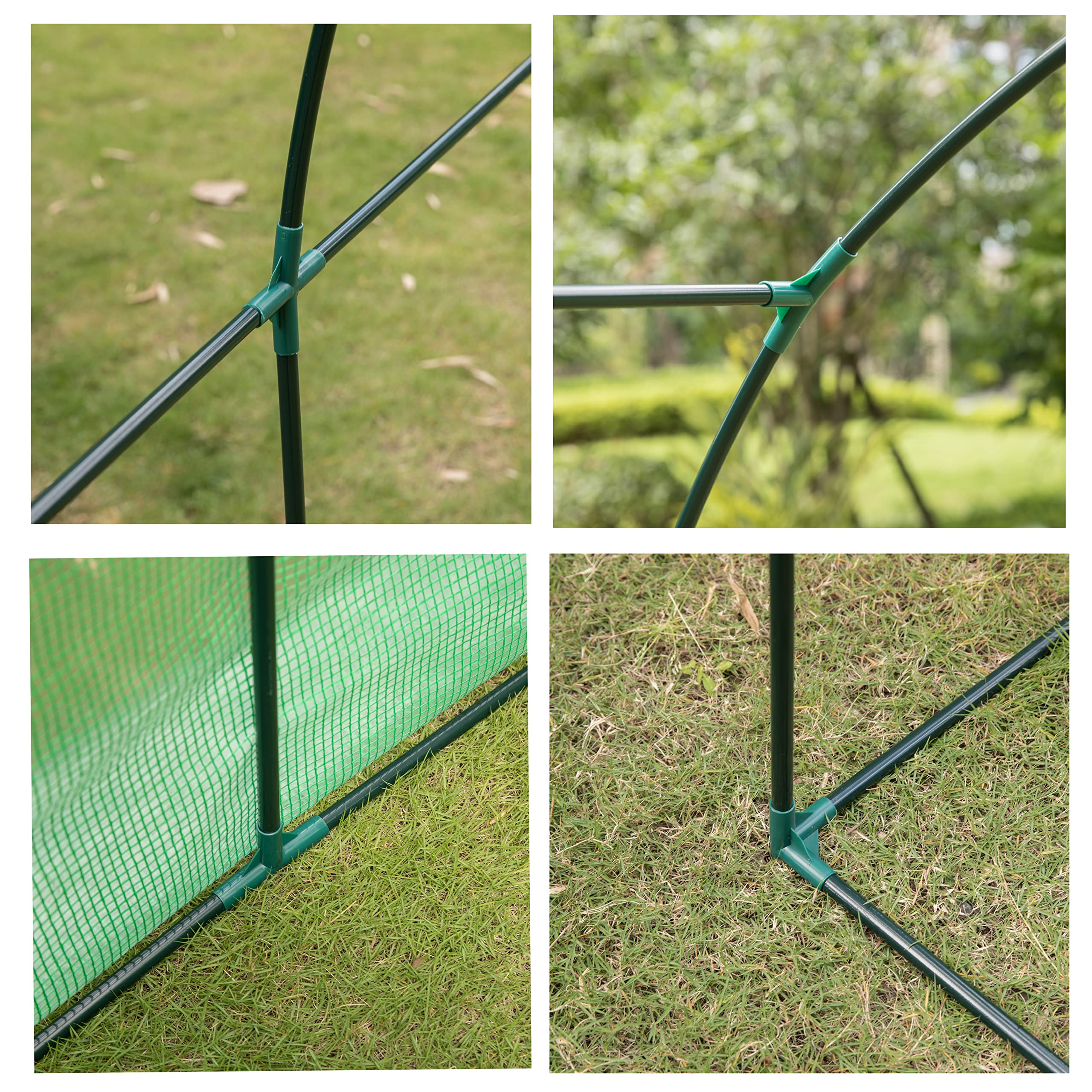 Gardenised Green Outdoor - Invernadero portátil para jardín y casa caliente impermeable
