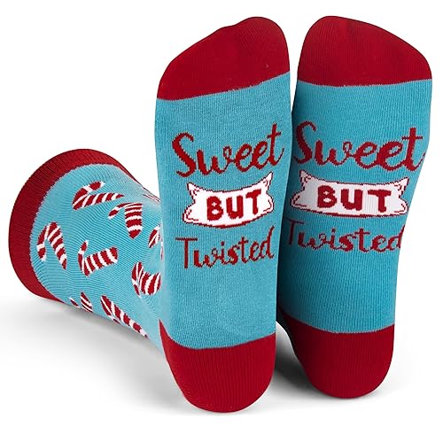 Lavley Funny Christmas Socks for Adults - Novelty Stocking Stuffer