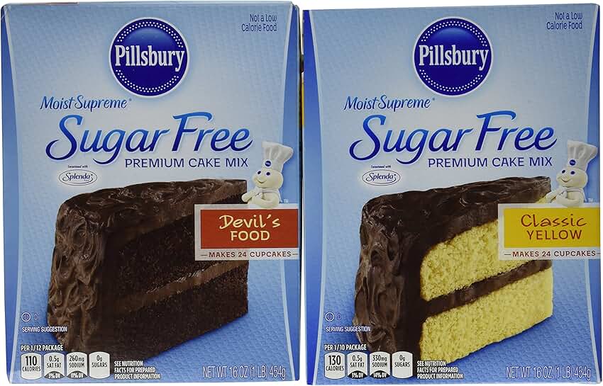 sugar free cake mix