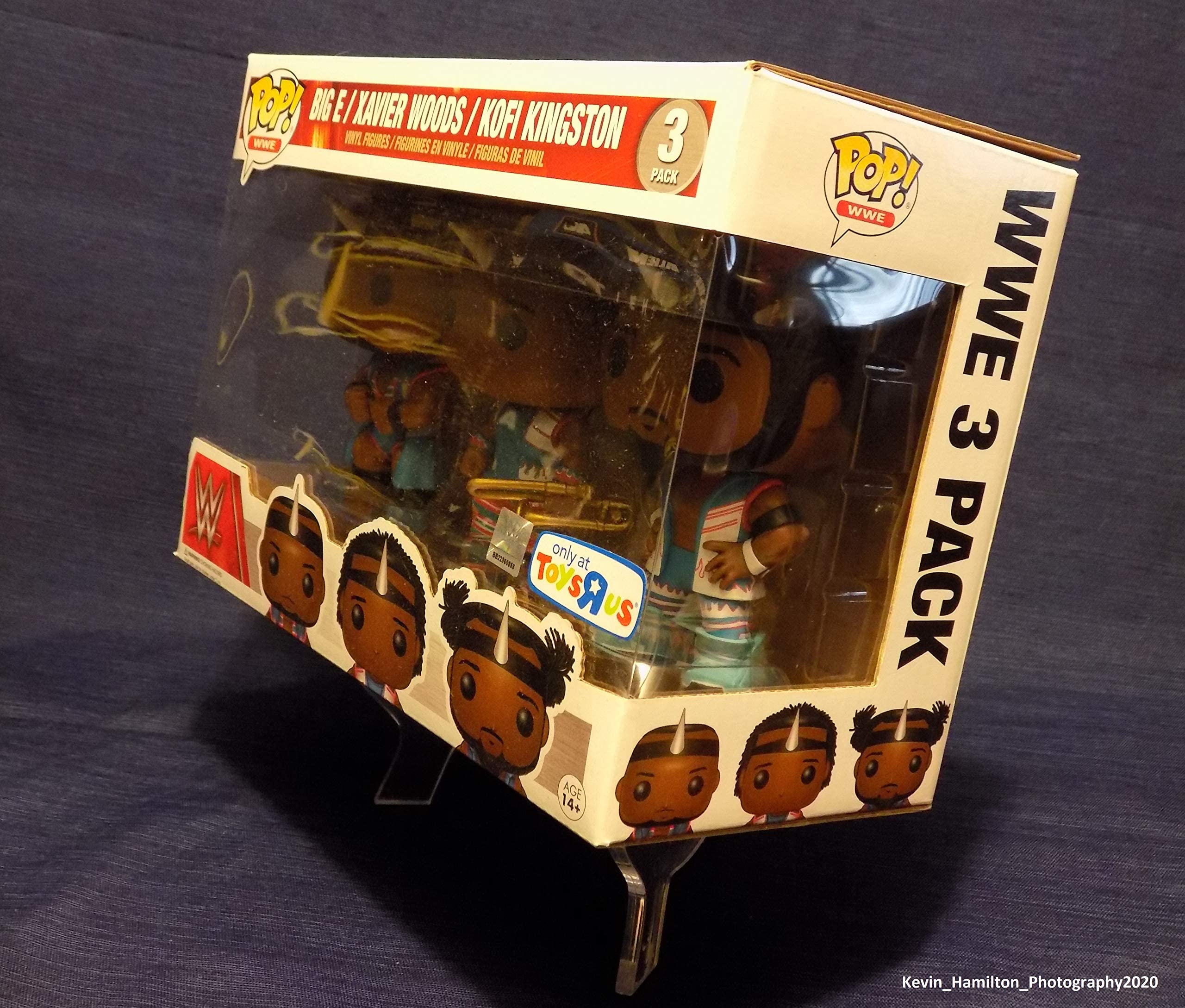 Funko Pop Big E Xaviers Woods Kofi Kingston Wwe Exclusive