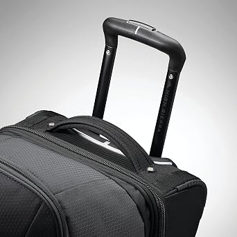 High Sierra 22 Wheeled Rolling Duffle Bag, Lightweight and Durable Weekender Travel Duffle bag with Recessed telescoping pull handle, 50L Capacity, Mercury/Black