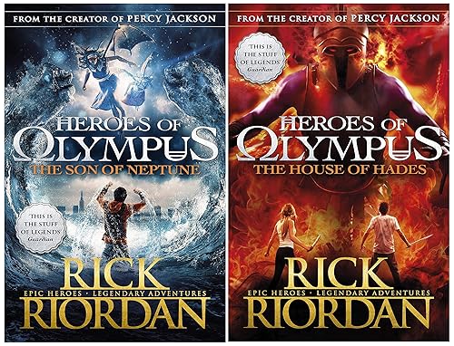 The House of Hades &amp; Heroes of Olympus: The Son of Neptune &amp; The Mark of Athena