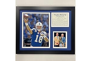 Peyton Manning Denver Broncos Hall Of Fame Framed Photo Collage 2021