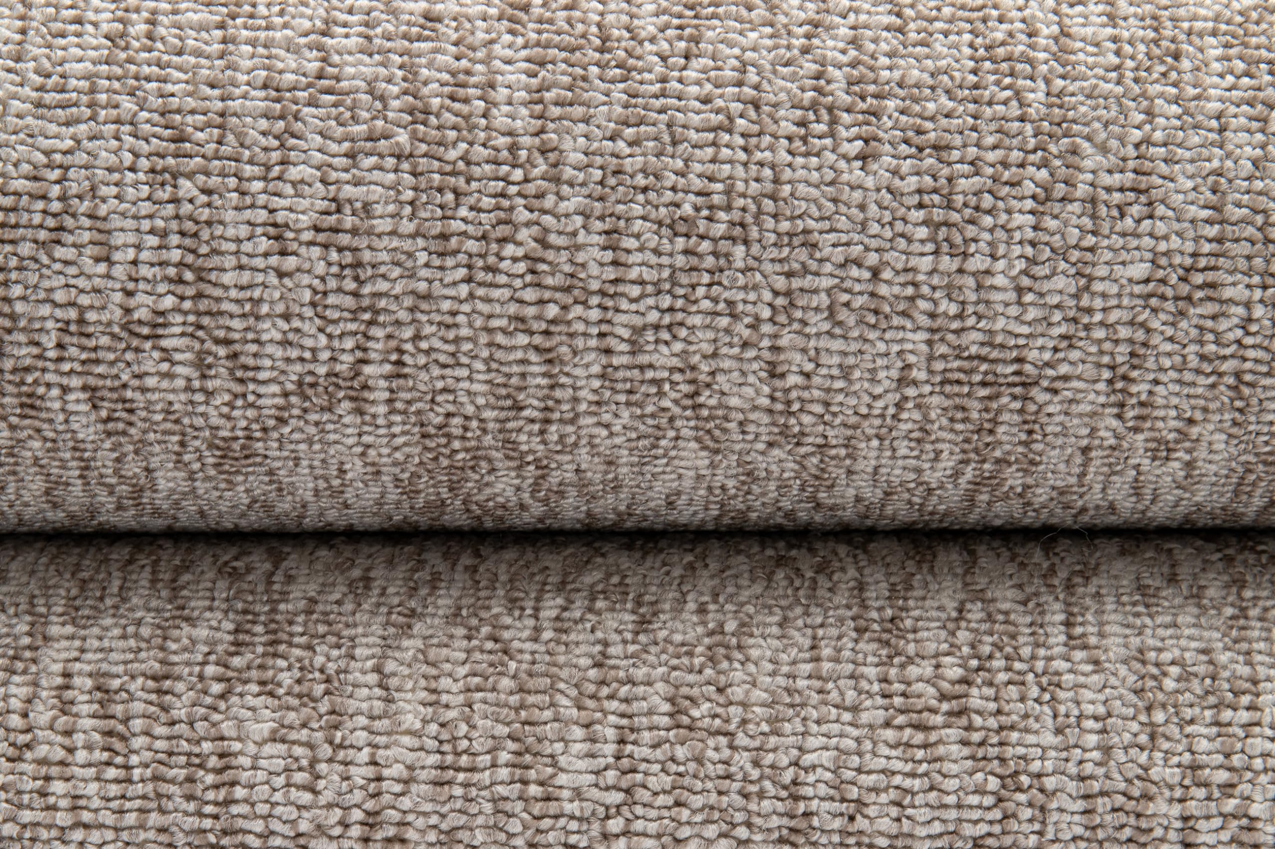 TAPISO Nizza Tapis Poils Ras Antidérapant Lavable Moderne Crème Foncé Beige Moucheté Tapis Salon Chambre Adulte Enfant Cuisine Entrée Oeko-TEX Résistant 80 x 150 cm