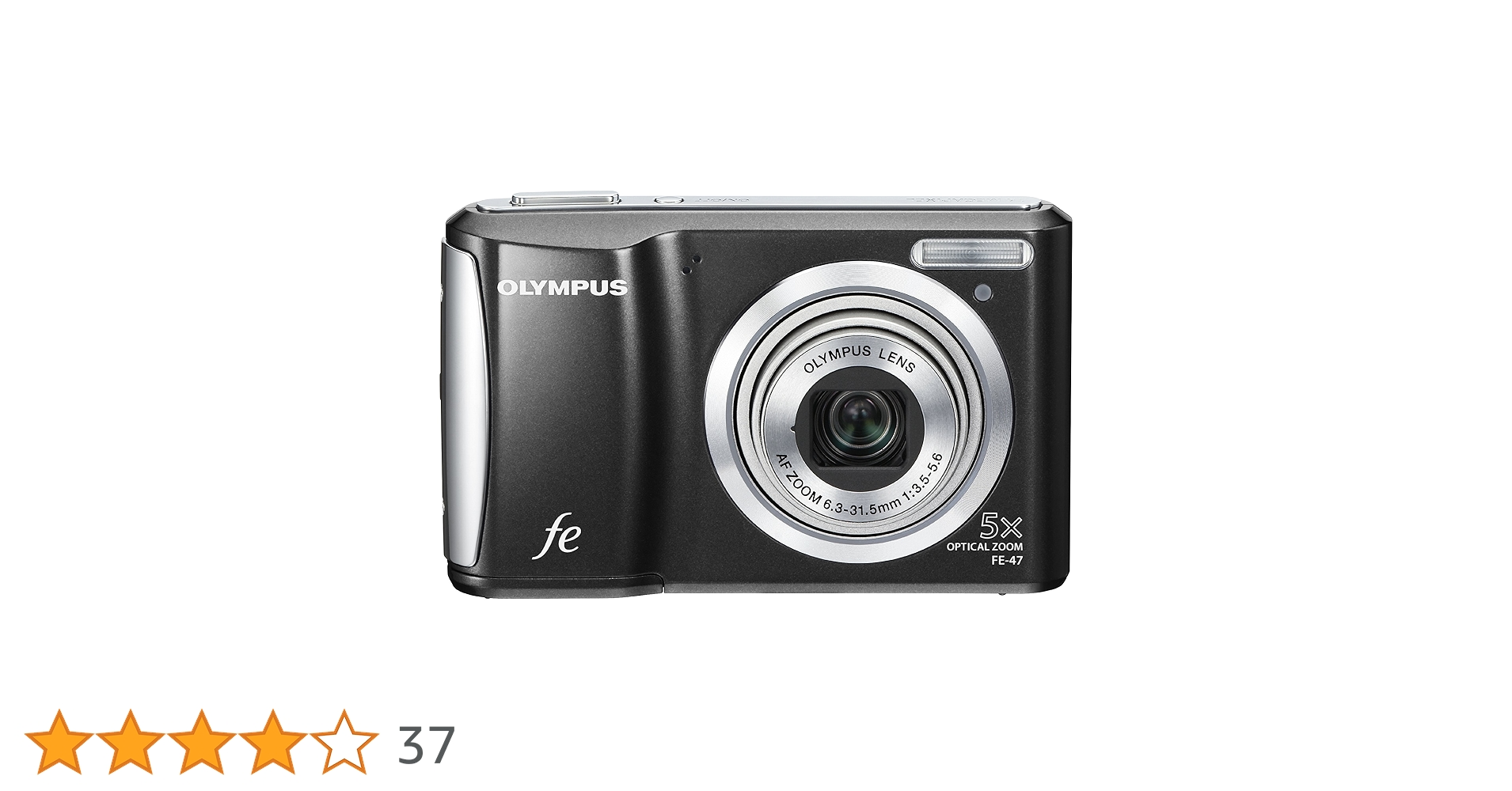 Olympus FE-47 14 Megapixels Digital Camera, 5x Optical Zoom, 4x