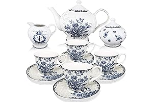 Blue Dream Tea Service: A Porcelain Tea Set for Delightful Gatherings