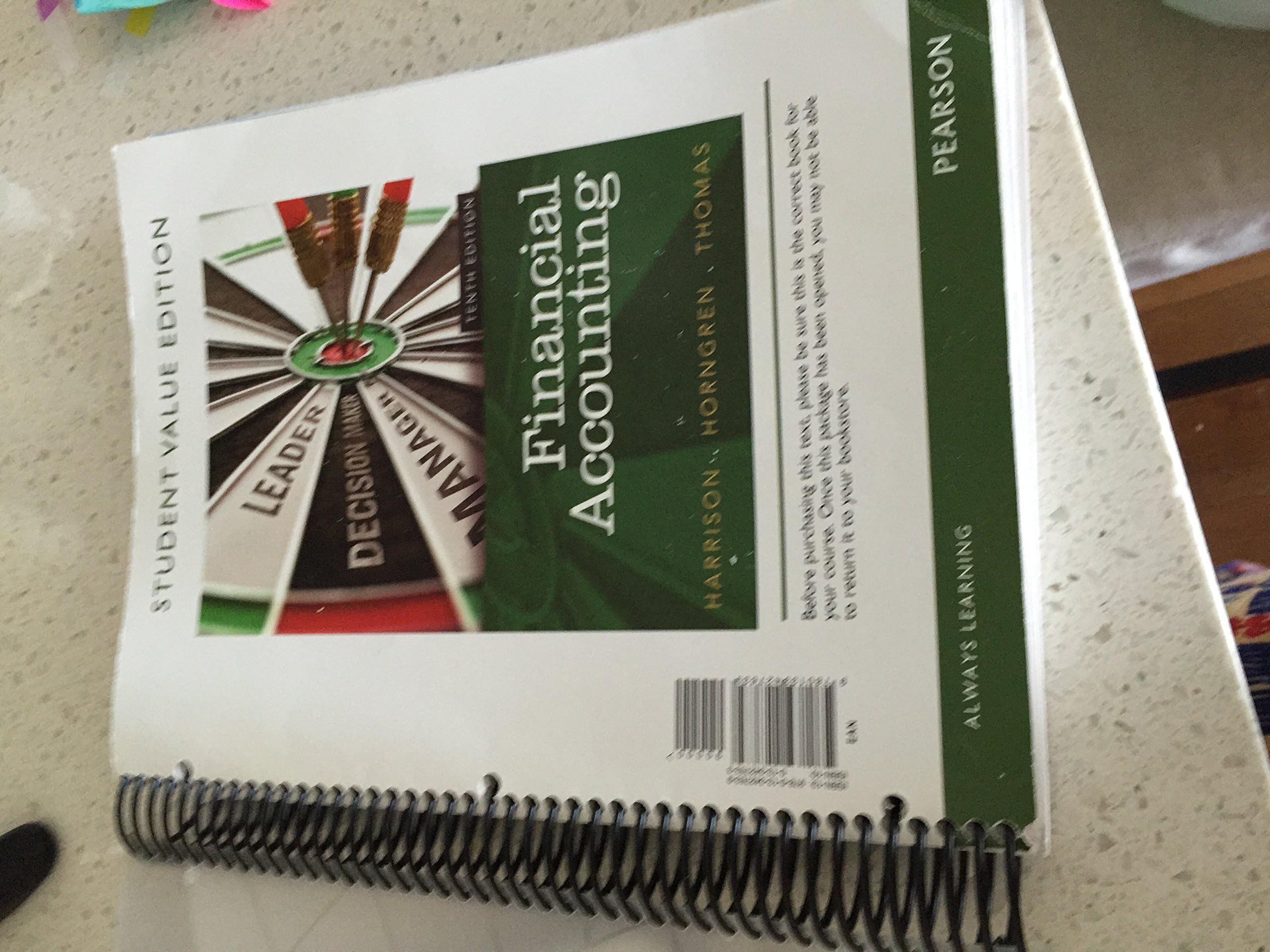 Financial Accounting, 10th Edition 10th Edition