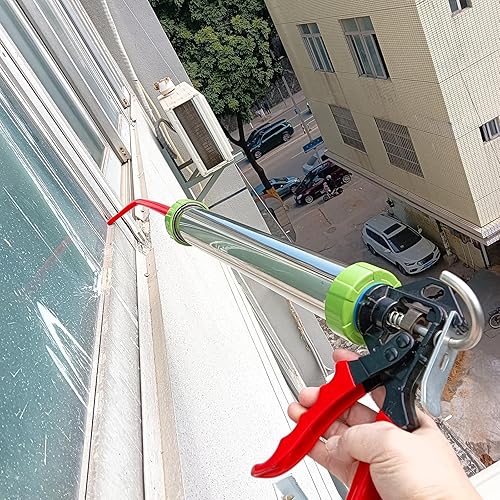 Miniatura 7 de Boquilla de calafateo para pistola de calafateo de salchichas Extender la boquilla utilizada para sellar costuras instalación de puertas y ventanas