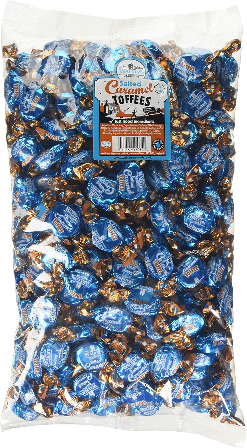 Walkers Nonsuch Salted Caramel Toffee 2.5kg Bag Amazon.co.uk Grocery