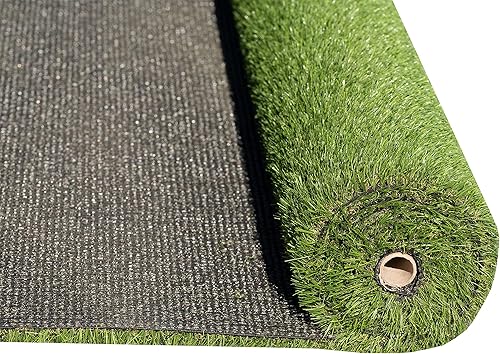 Miniatura 6 de MSI Alfombra de césped artificial de 1.260 in de grosor para exteriores, césped artificial para perros, césped artificial, césped para mascotas,