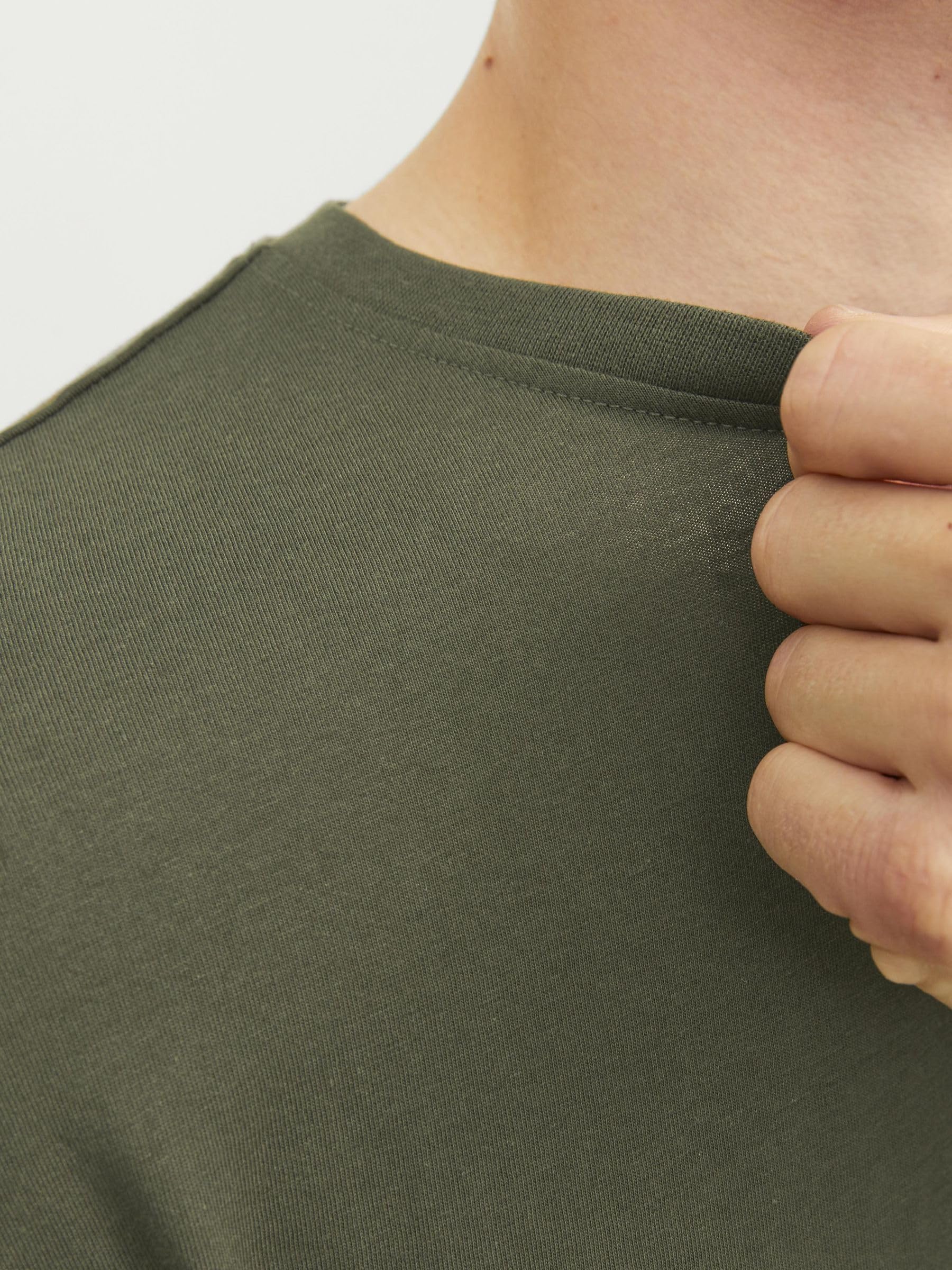 JACK & JONES T-Shirt Plain O-Neck T-Shirt