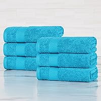 Vista 74 de SUPERIOR Kendell - Juego de toallas de baño de algodón egipcio, absorbentes, para la ducha, artículos esenciales de spa, toallas grandes, básicos