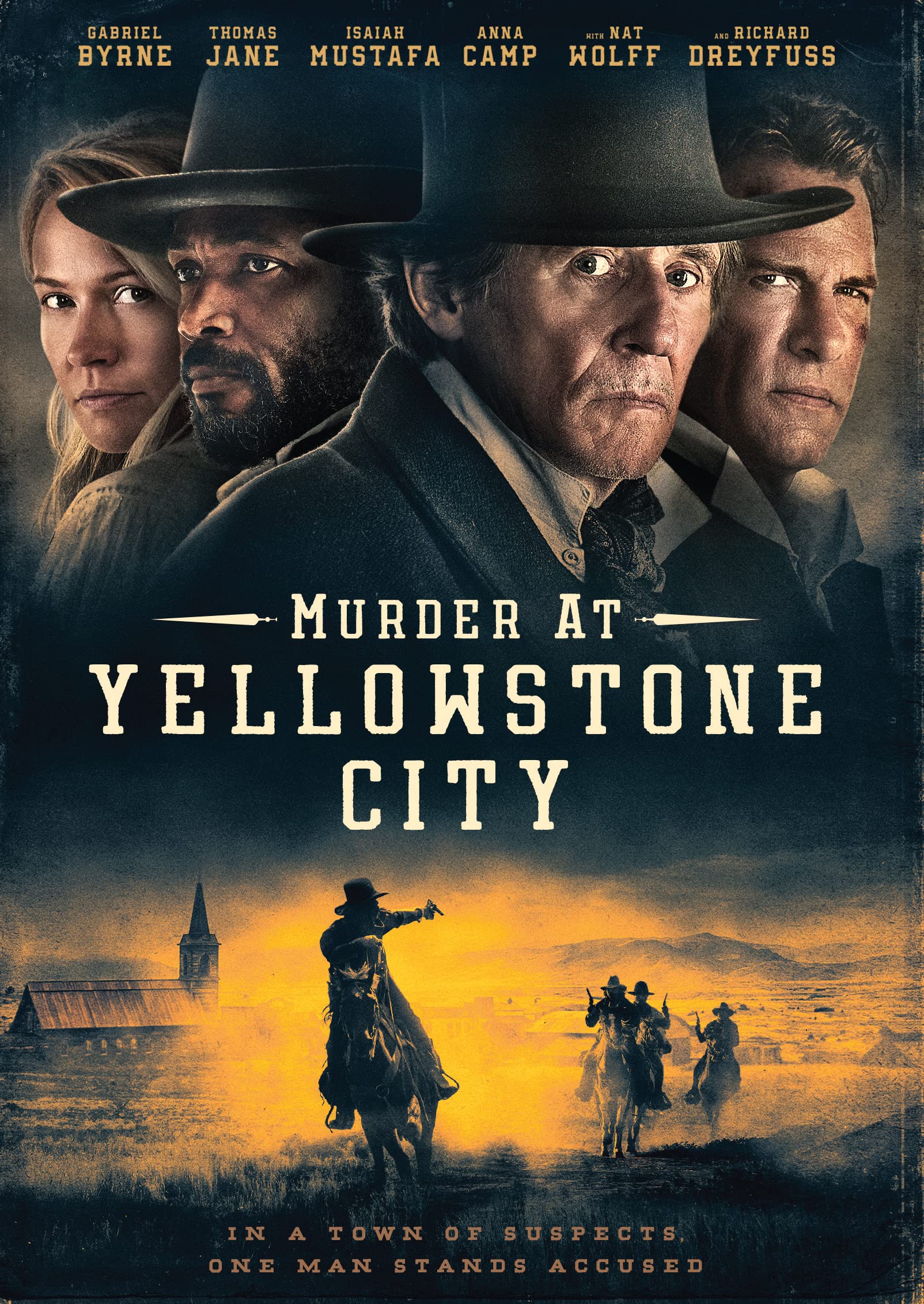 Película Murder at Yellowstone City en DVD con audio original de EE. UU.