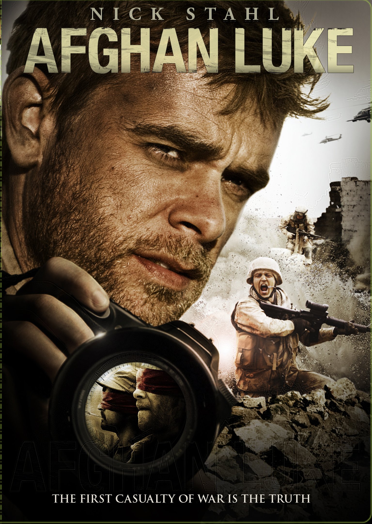 Afghan Luke DVD USA Película Bélica de Culto Formato NTSC