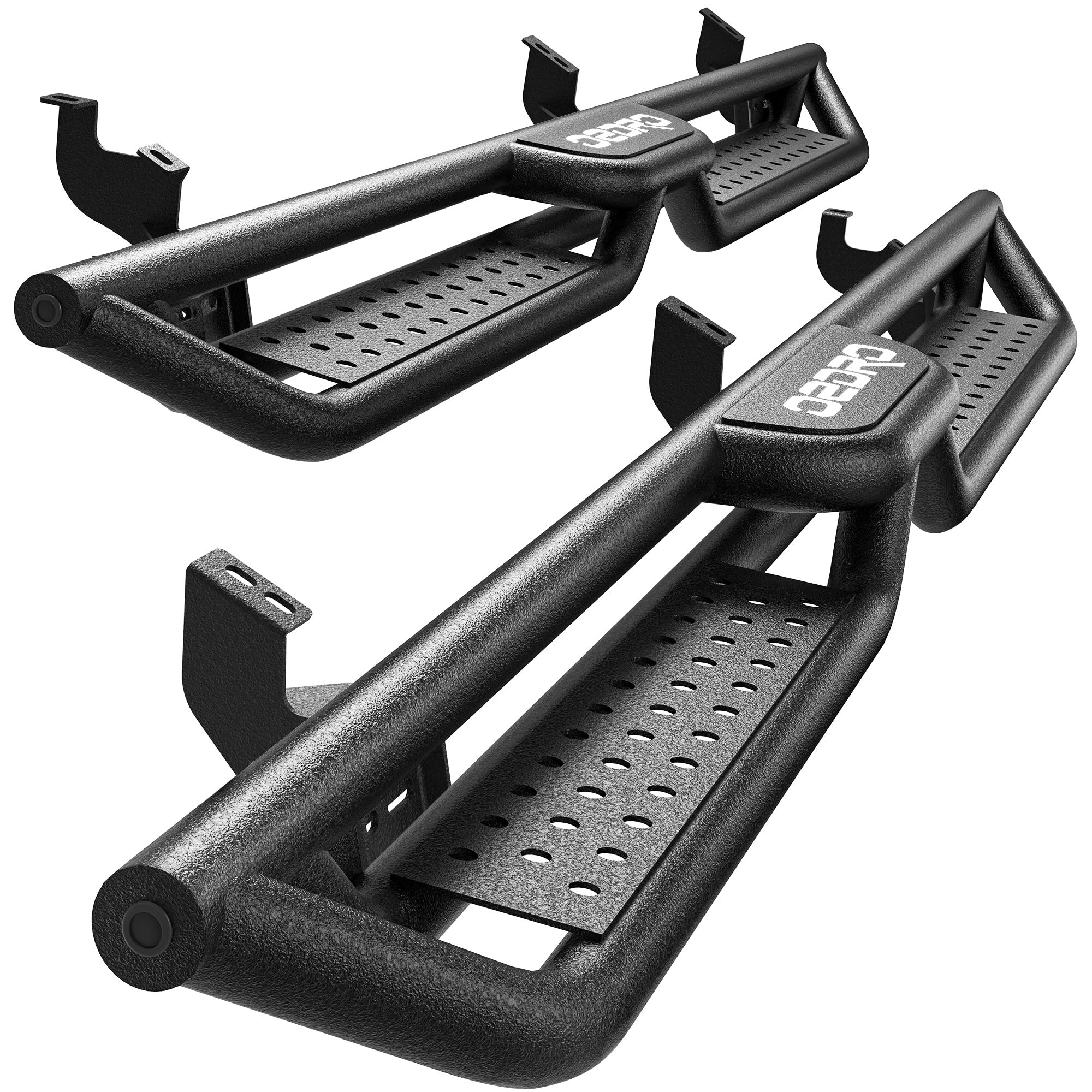 OEDRO 6 Inch Running Boards Compatible with Toyota 4Runner 2010-2024 Trail Edition, 2014-2024 SR5/TRD Pro, Bolt-on Side Steps Steel Nerf Bar