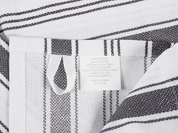 KAF Home Set of 10 GRS Certified Terra Kitchen Towels