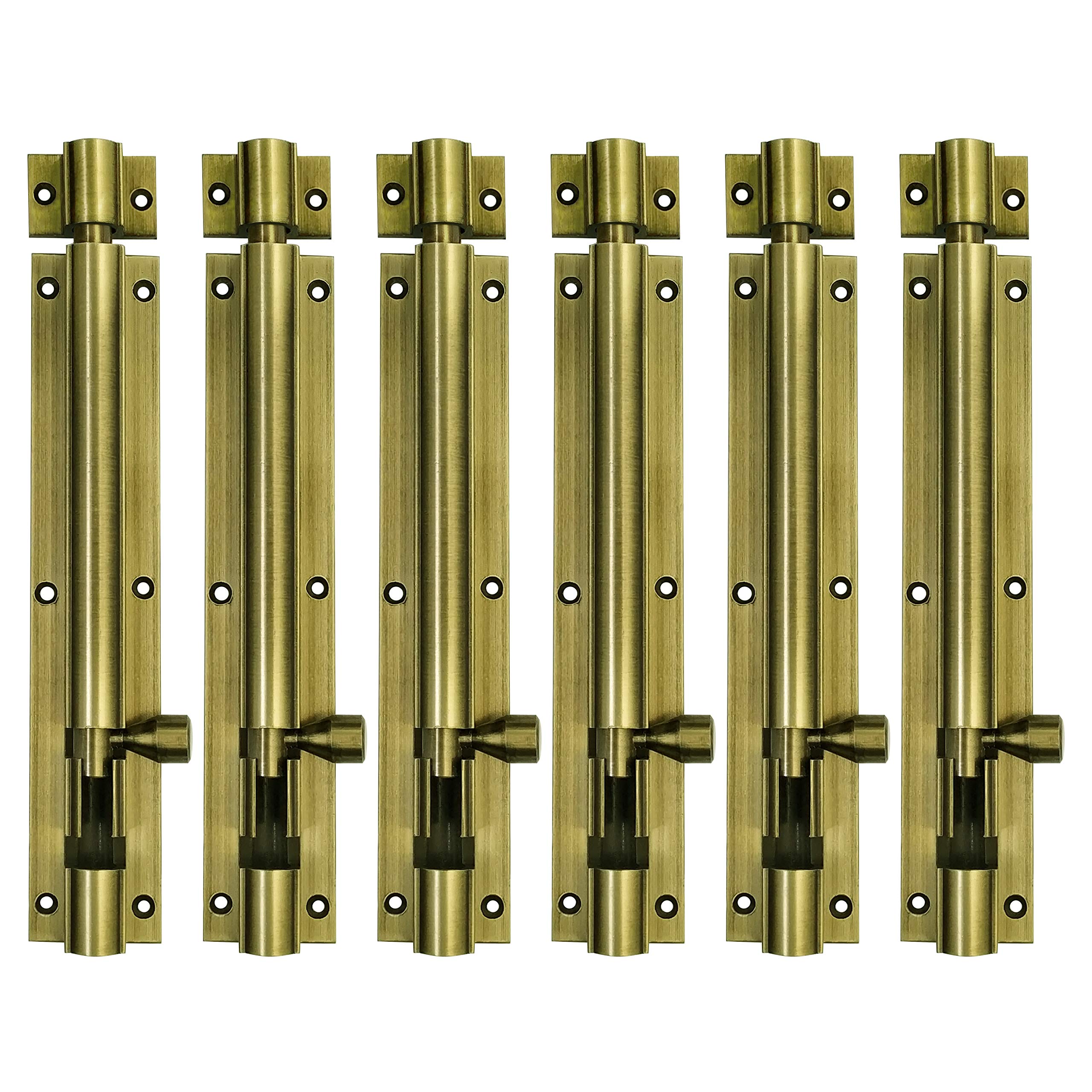 Atlantic Plain Aluminium Tower Bolt 12 inch, Antique Finish, Pack of 6 Pcs (B07YVHHN76) Amazon Price History, Amazon Price Tracker