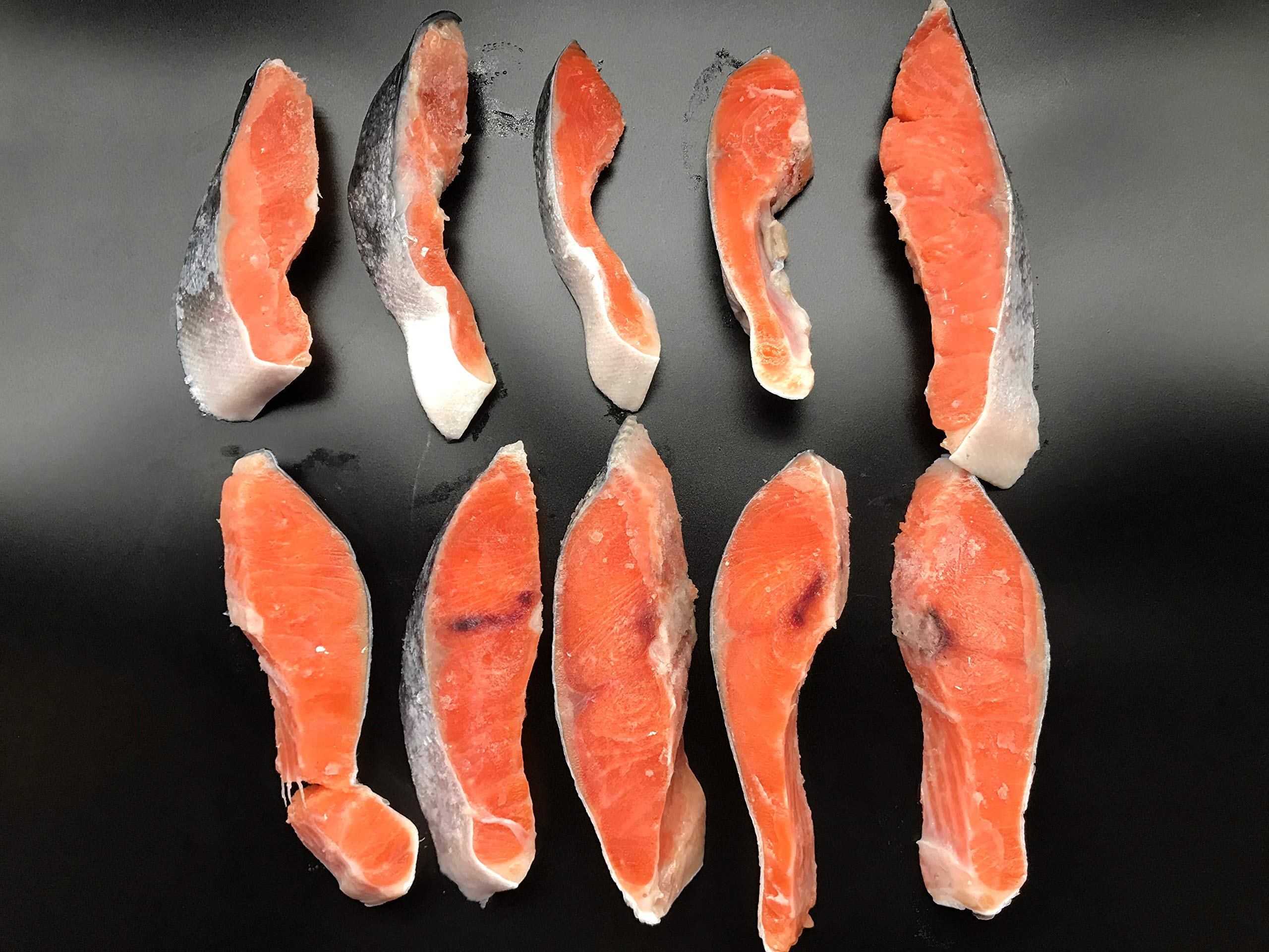 Amazon.co.jp: 【工場直送】 【訳あり】 B級 鮭切り身 (銀鮭) 1kg