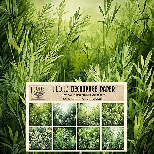 Vista 13 de Decoupage - Paquete de papel (24 hojas de 6 x 6 pulgadas) Psychedelic Trip to a Purpleland # Papel de patrón de estilo vintage para decoupage, 35 ES