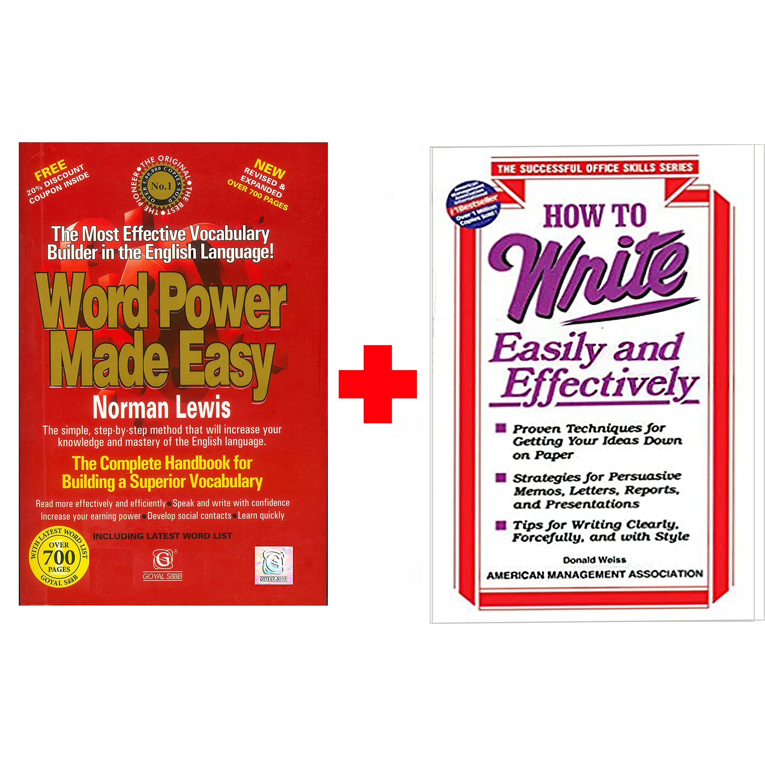 Word Power Made Easy + How to Write Easily and Effectively (Set Of 2 Books) Paperback – 1 January 2021