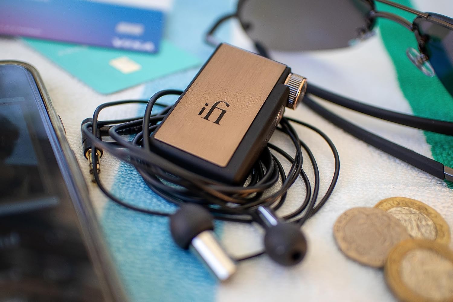 iFi GO blu – Portable Bluetooth 5.1 Headphone Amplifier with 4.4mm & 3.5mm Headphone outputs