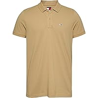Tommy Jeans Tjm Slim Placket Polo Ext Dm0Dm20676, Polo a Maniche Corte