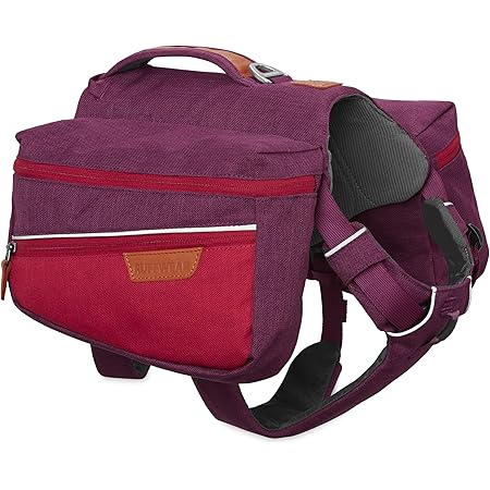 RUFFWEAR Hunderucksack, Bequeme Satteltasche für Tageswanderungen und ...