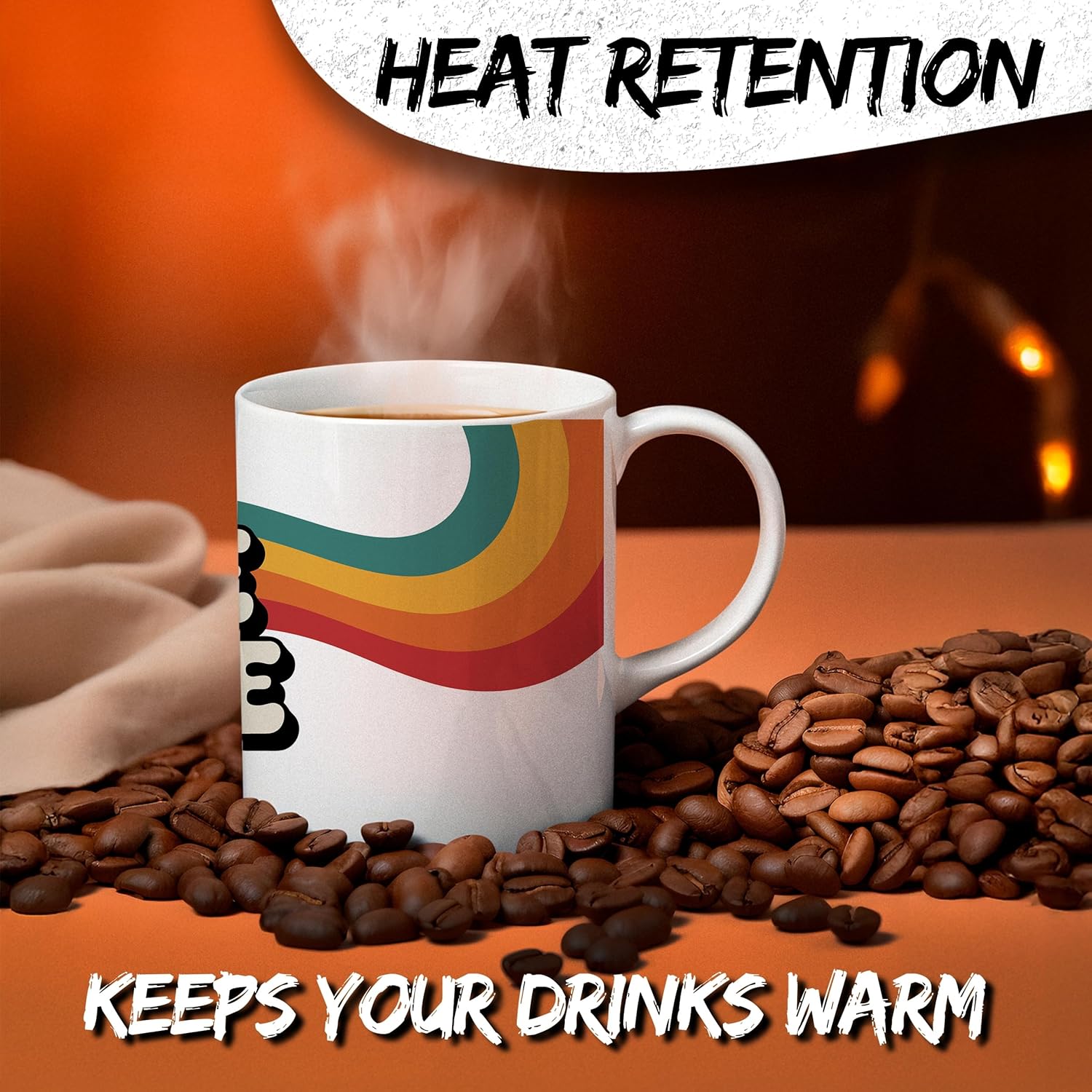 I Hate People Ceramic Coffee Mug 11oz Funny Sarcastic Quote - Tea Coffee Mug with Comfortable Grip - Unique Fun Gift White Cup for Office or Home - Vibrant Long-Lasting Print ID44991 - Image 3