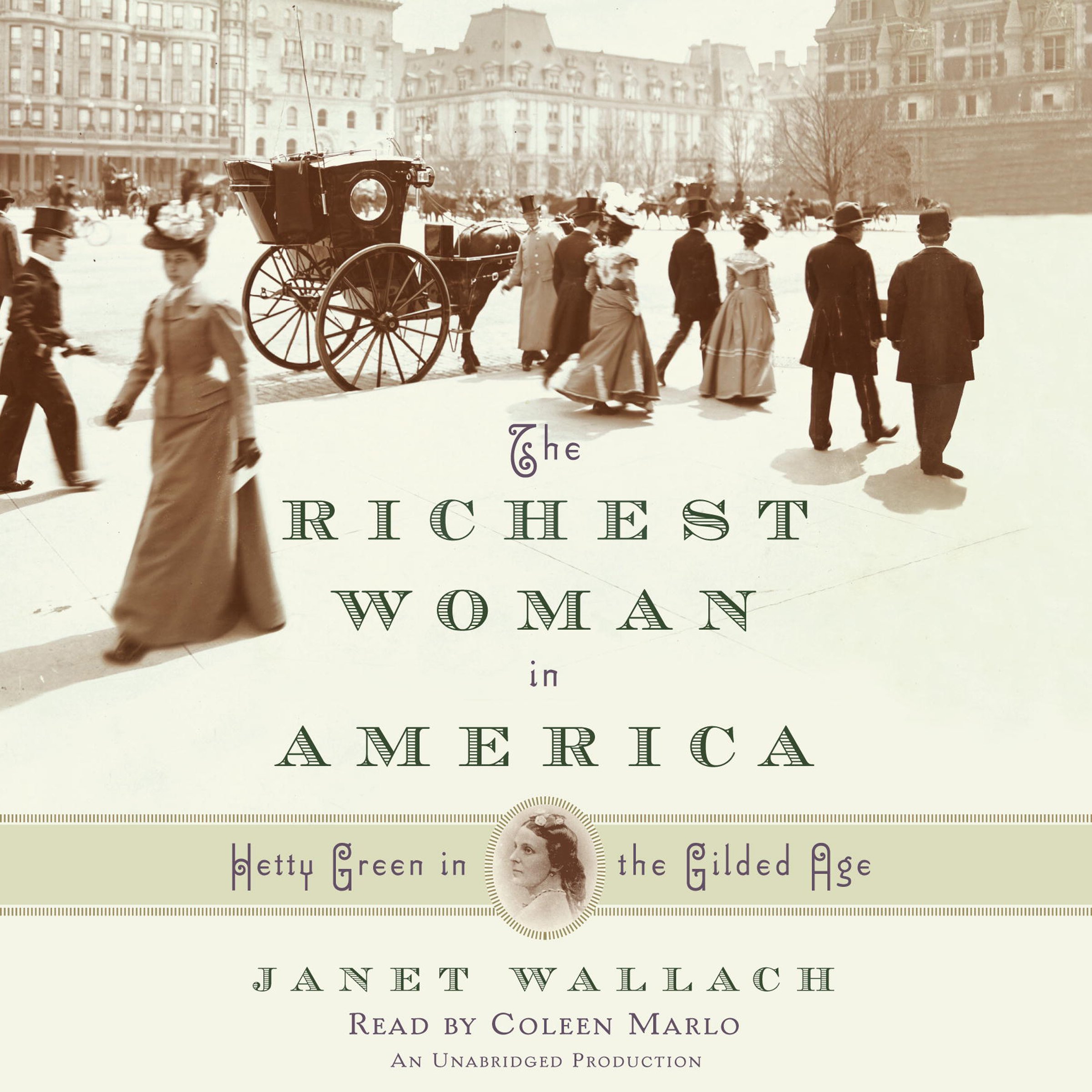 Cover art for The Richest Woman in America