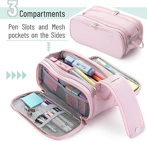 Miniatura 2 de Mr. Pen - Estuche para lápices de gran capacidad, estuche para lápices de gran capacidad, bolsa para lápices grande, bolsa para bolígrafos, bolsa