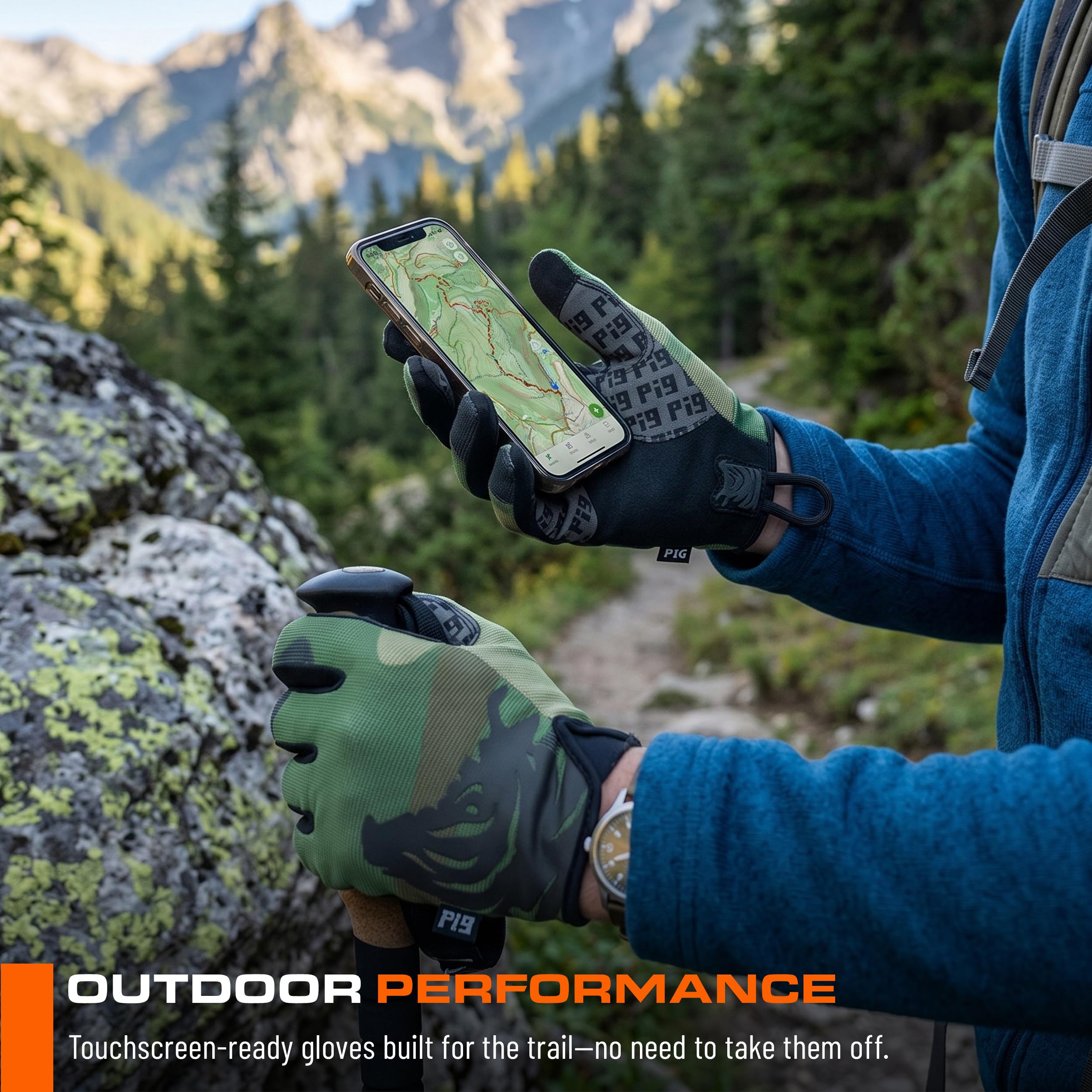 Amazon.com : PIG FDT Delta Utility Gloves, Touchscreen Compatible