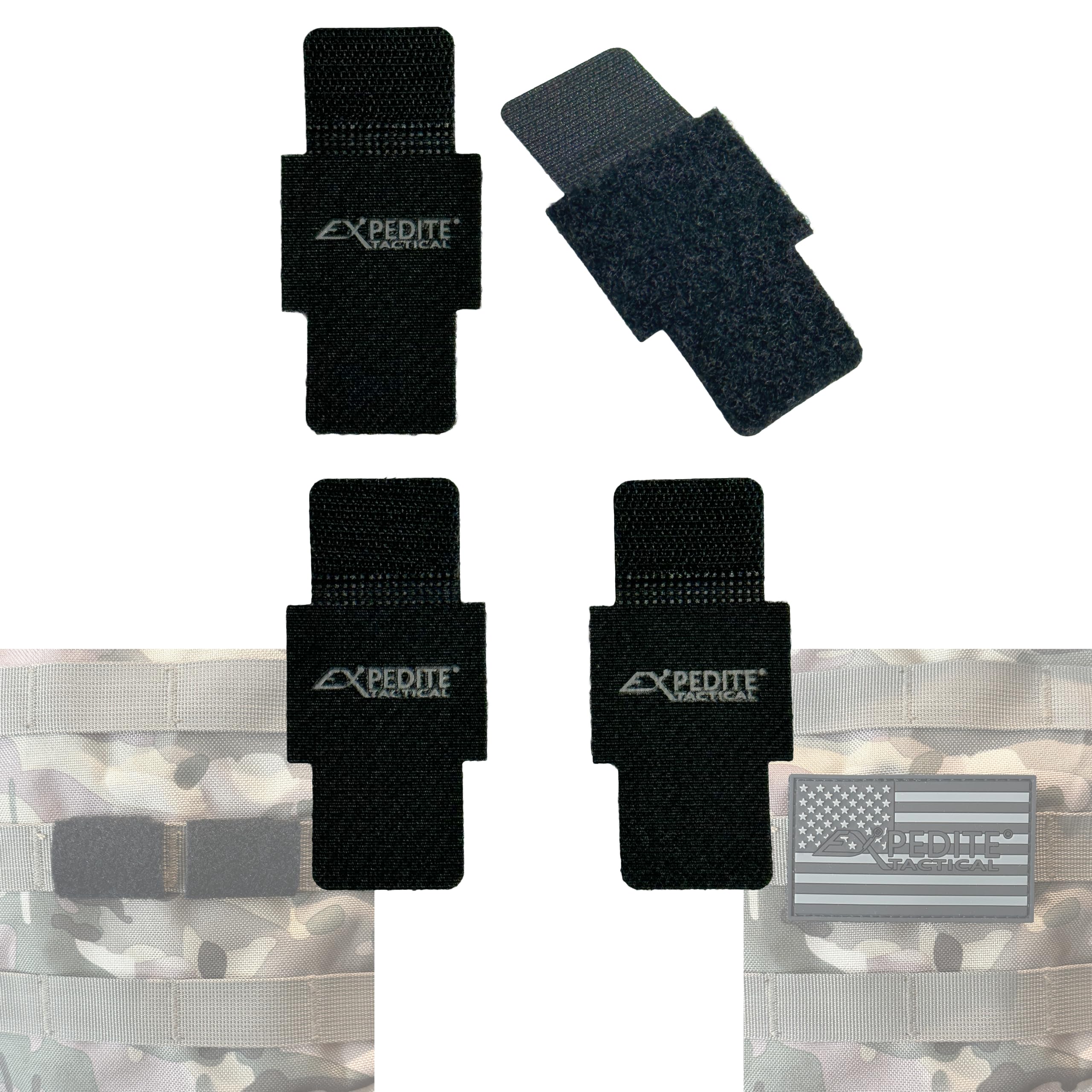 Molle Patch Panel Morale Patch Fastener Hook and Loop Attachment Military Patch Display Mini Board Holder