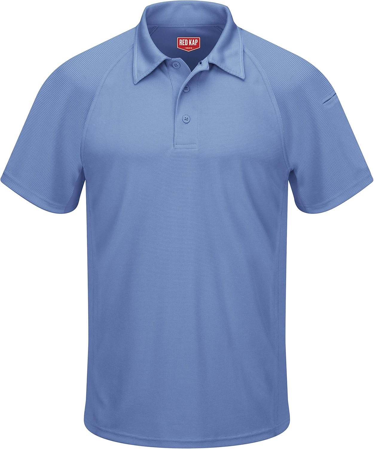 Red Kap Men's Big and Tall Big & Tall Active Performance Polo Shirt Small Medium Blue