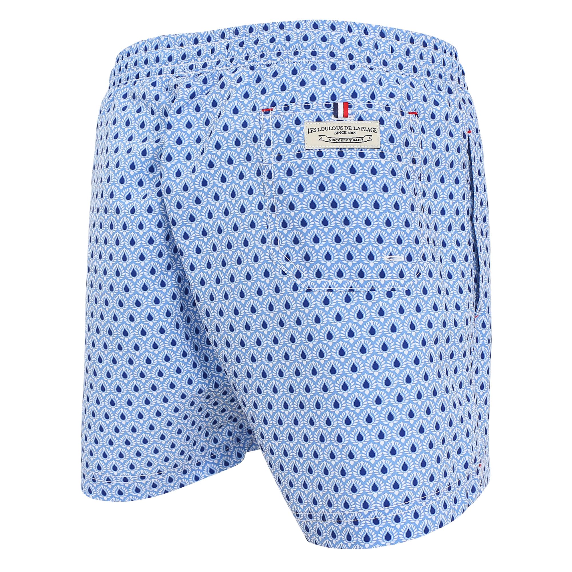 Maillot Short de Bain Homme Bleu ou Rose - Montauk 2488 Water Drop