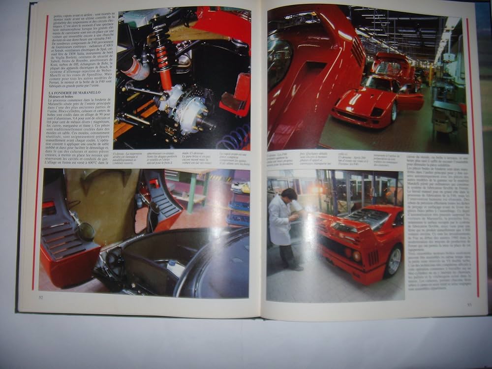 【希少本】ferrari F40 MARK　HUGHES 希少本】ferrari F40 MARK HUGHES
