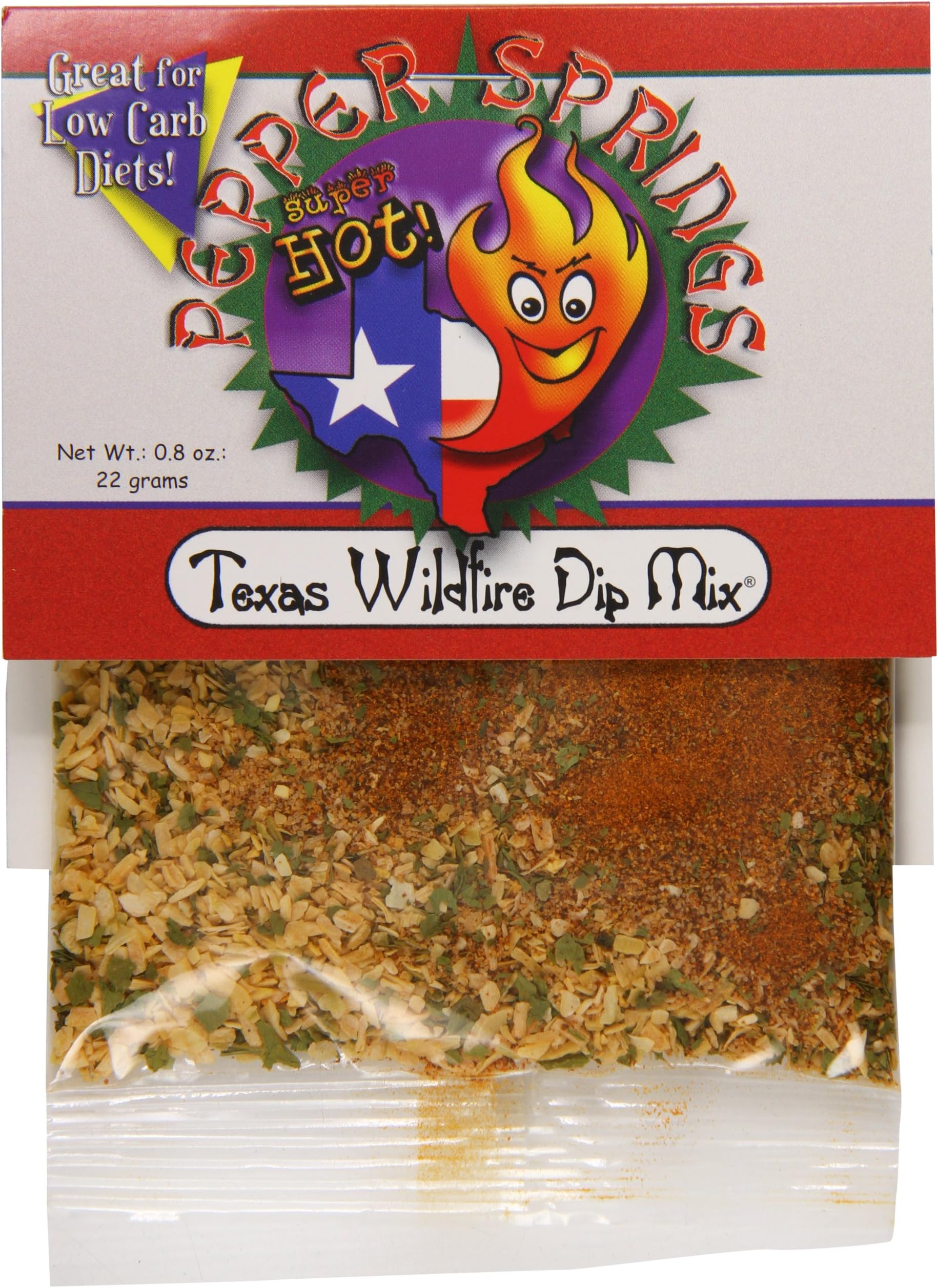 Carmie's Kitchen Texas Wildfire Dip Mix, 0.8 Ounce