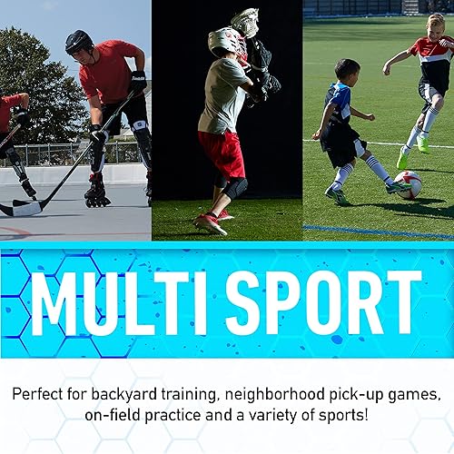 Miniatura 5 de Franklin Sports Steel Goal - All Sport Soccer, Lacrosse Field Hockey and Street Hockey Goal - 50"x42" Youth Goal and Net - Backyard Goal