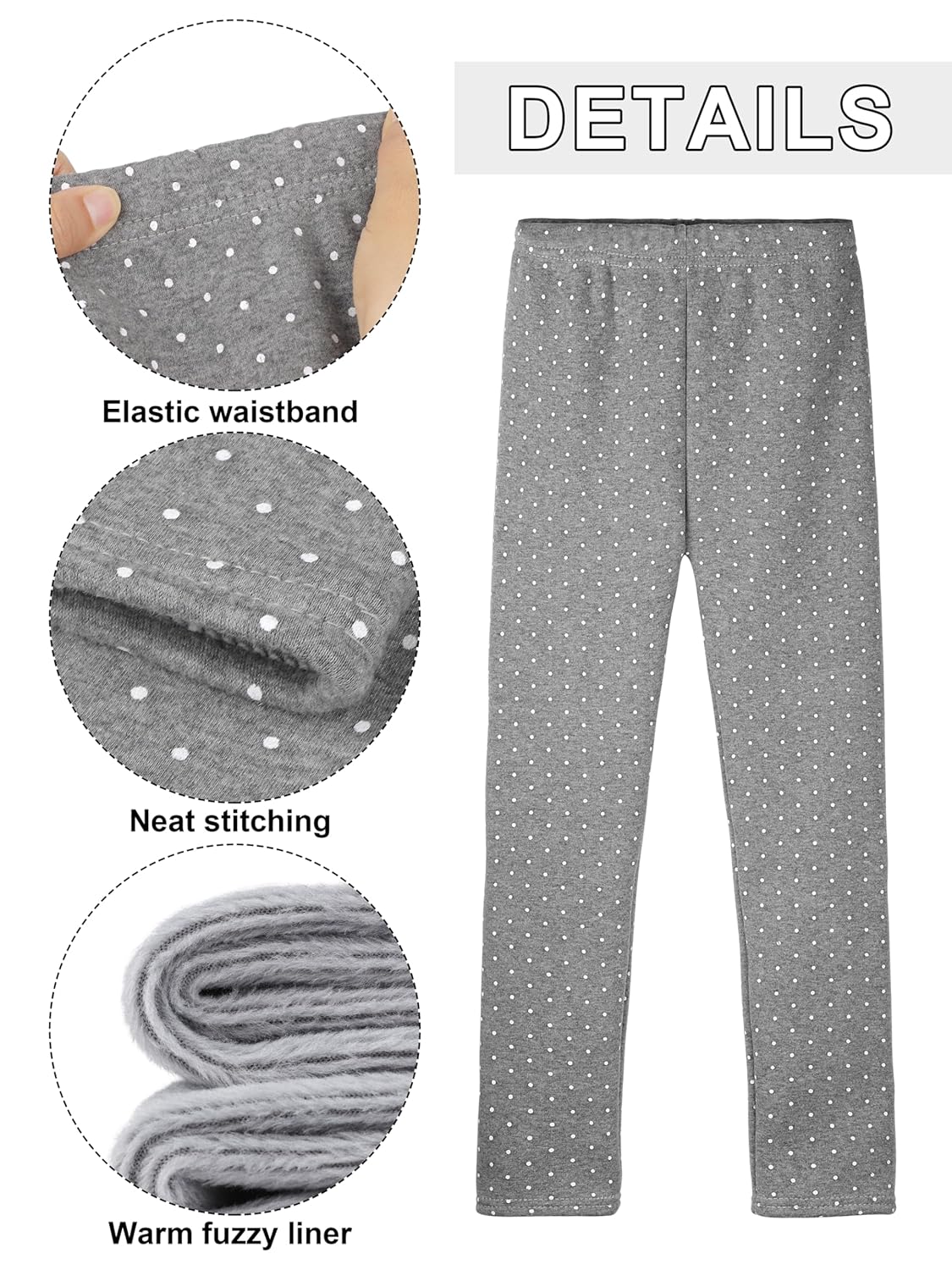 Cooraby Pacote com 2 leggings femininas forradas com lã de algodão para crianças, calças térmicas grossas de inverno, roupas quentes em promoção! Veja a oferta e mais achadinhos de Meninas 4 Hoje é o melhor dia para comprar Cooraby Pacote com 2 leggings femininas forradas com lã de algodão para crianças, calças térmicas grossas de inverno, roupas quentes com aquele preço maroto! Promoção! Aproveite a oferta! 4