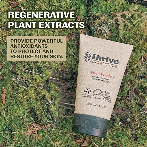 Miniatura 3 de Thrive Natural Face Wash para hombres  Limpiador facial diario para hombres con ingredientes naturales prémium únicos para el cuidado de la piel de