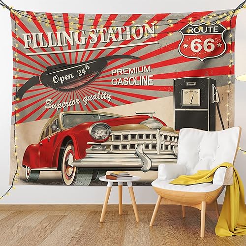 Miniatura 168 de Ambesonne Tapiz gótico, patio con hiedra encantada en la puerta antigua al bosque, colgante de pared ancho para dormitorio, sala de estar, 2-Verde