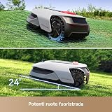 Dreame A1 Pro Intelligent Robotic Lawnmower, Perimeter Cordless Robotic Lawnmower, App Control, OmniSense™ Technology, Intuitive Zone Management, Smart Obstacle Avoidance, Powerful Off-Road Wheels - 5