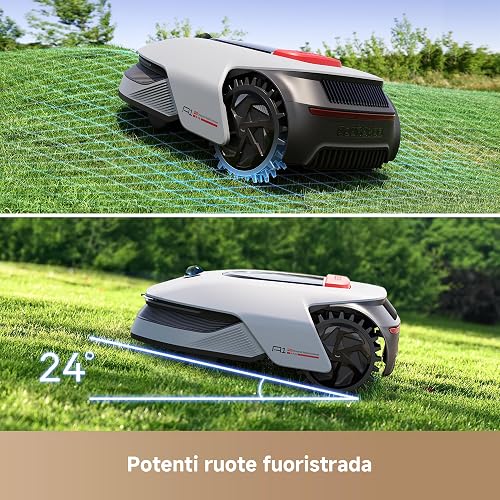 Dreame A1 Pro Intelligent Robotic Lawnmower, Perimeter Cordless Robotic Lawnmower, App Control, OmniSense™ Technology, Intuitive Zone Management, Smart Obstacle Avoidance, Powerful Off-Road Wheels - 5