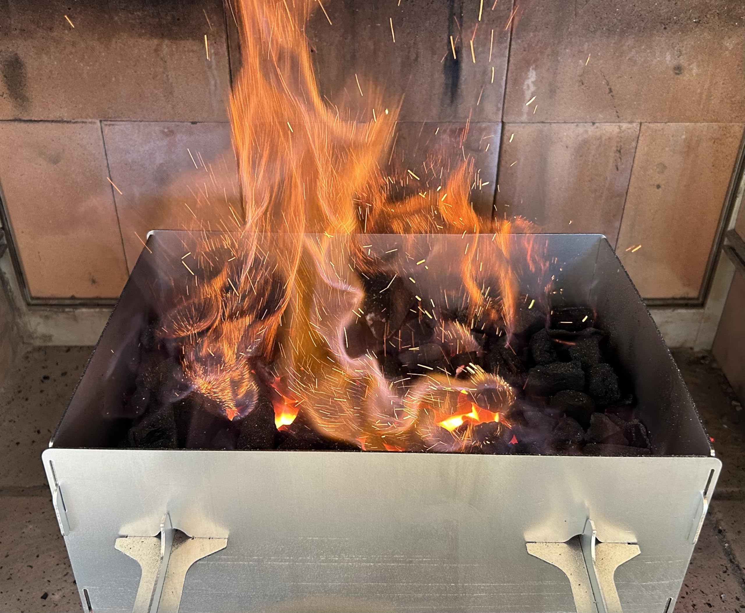 L rter do grilla 3 kg szybkie oświetlenie komin zdejmowany D idealny do grillowania i gotowania na świeżym powietrzu szybkie narzędzie do zapalania brykietu