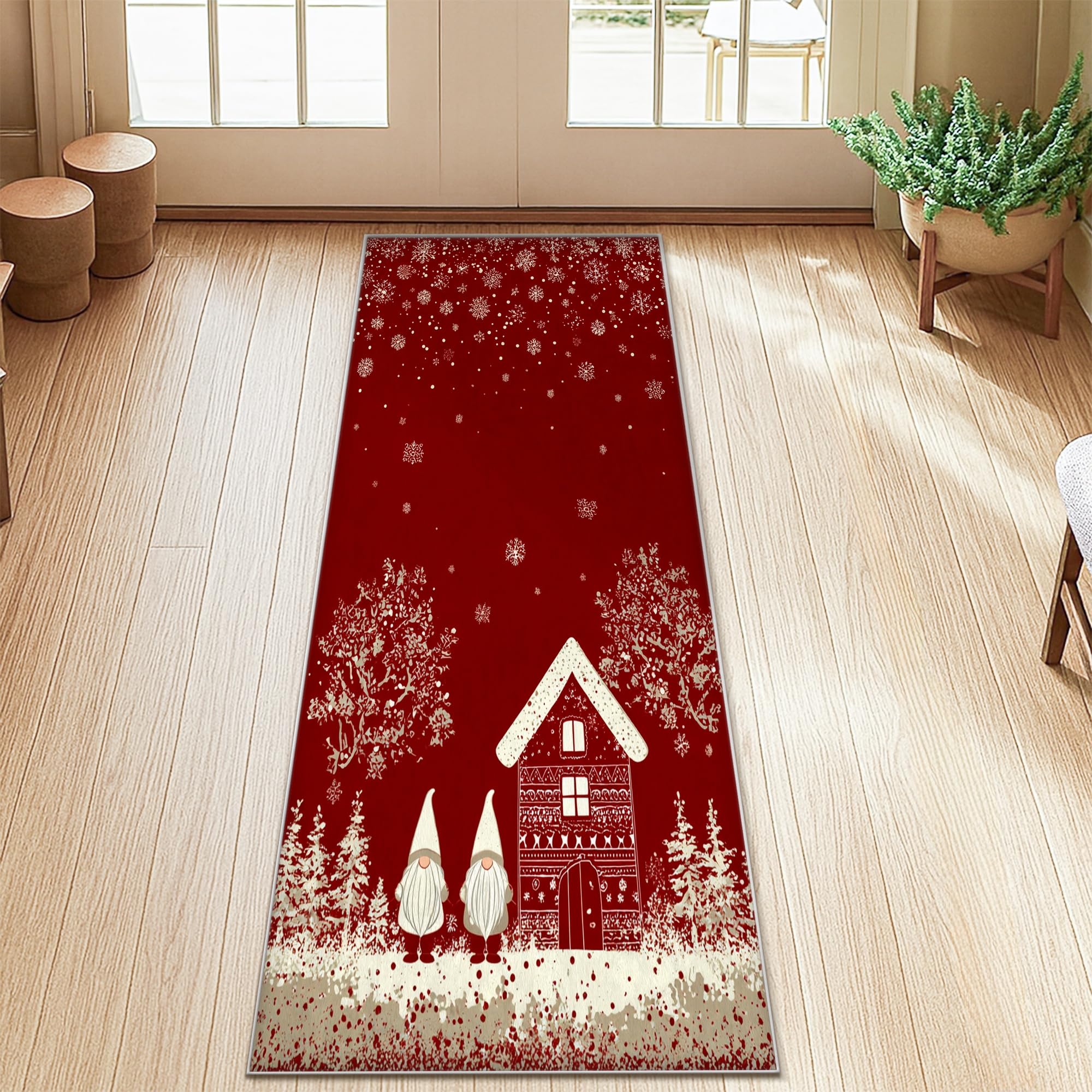 Tapis de couloir anti-glisse rectantulaire pour sécuriser la maison