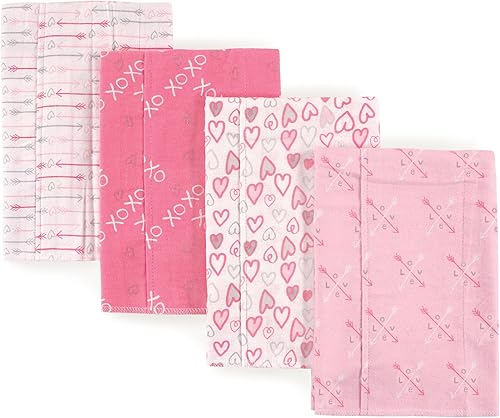 Luvable Friends - Pañostoallias de franela para eructos unisex para bebé, Paños de franela de algodón., talla única
