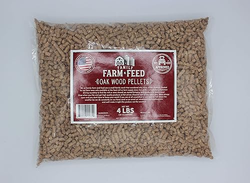 Miniatura 7 de Parrilla de barbacoa natural de madera dura para hornear  Roble  Pellets  Bolsa de Pel de 4 libras